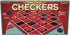Family Classics Checkers by Pressman -- With Folding Board and Interlocking Checkers