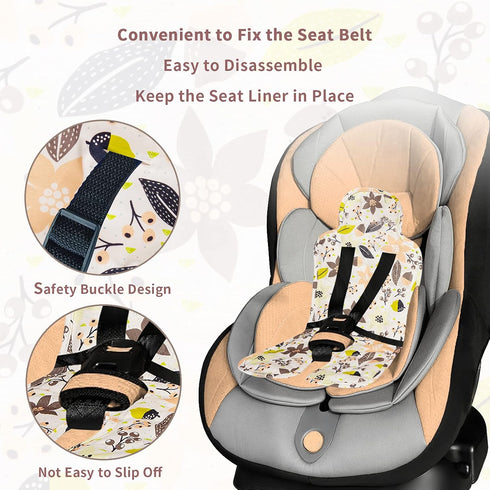 Children,Summer Gel Car Seat Cooler Pad for Breathable Ice Stroller Cooler Mat,Multifunctional Baby Cooling Pad