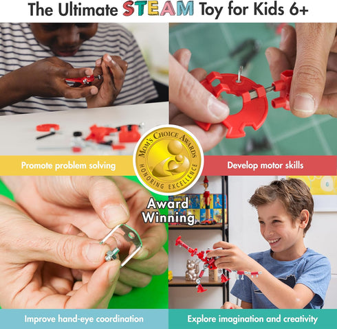 8 9 10 11 12, The Off Bits Dinosaur Robot Building Kit, Build Your Own Robot Toys T-Rex Model Kit, DIY Educational Stem