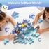 100PCS 3+ GobiDex Magnetic Blocks Magnet Building Toys, Princess Castle Toys for Girls, Upgraded STEM Sensory Birthday
