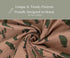 Leyl&Ari Muslin Swaddle Blanket - 100% Organic Cotton Lightweight Receiving Wrap for Infant & Newborn (Cactus, 47X47)