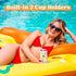 Summer (1 Pack), JOYIN Giant Inflatable Pizza Slice Pool Float, Fun Pool Floaties, Swim Party Toy, Pool Raft Extra