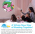 Moonlite Storytime Projector - Magical Bedtime Kids Book Projector for Immersive Reading Experience, Smartphone