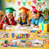 192 Set BenLouis Pcs Graduation Party Favors for Kids Preschool Kindergarten Classroom Gifts Prize Coloring Books Bulk