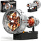 ROKAFU Turbojet Engine Building Blocks Sets, Motorized Jet Engine Model Kit with Motor,