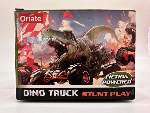 Oriate Friction Powered Dinosaur ATV Toy Cars for Children, Swing Carnotaurus Monster Truck with Robotic Arm, 209-R4