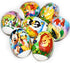 Easter Egg Decorating Kit - Heat Shrink Sleeve Egg Wraps & Stickers for 7 Easter Eggs