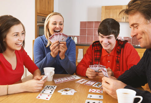 Swipe Card Game - Card Game for Adults - Card Game for Familes - Fun Card Game Night for Families and Adults - Great Strategy Game for Couples