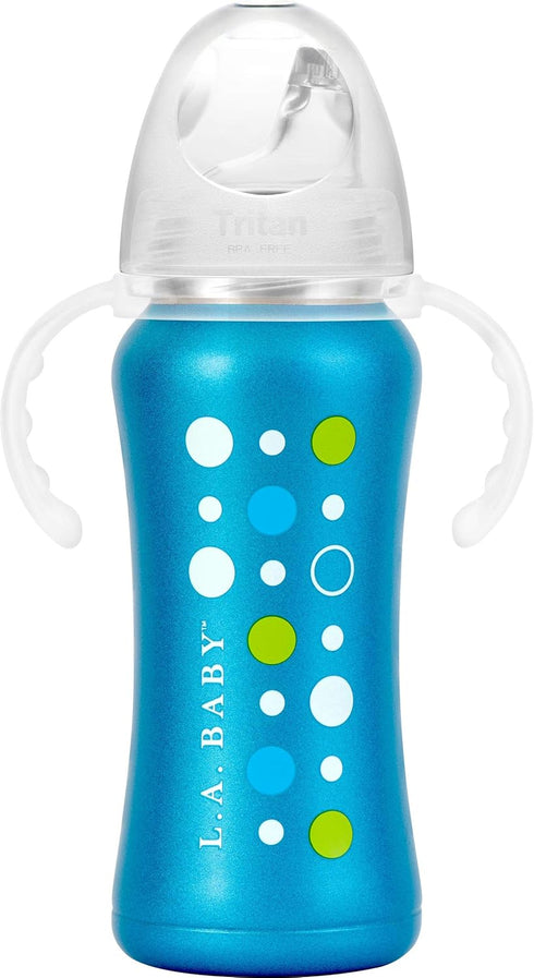Ultimate Stainless Steel Sippy Cup, 9oz Insulated for Toddlers, Leak-free, Blue