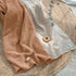 2Pack(Caramel) lulumoon Muslin Swaddle Blanket Baby - Cotton Swaddling Blanket Soft Baby Receiving Blankets Neutral