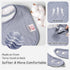 Muslin Baby Drooling Bibs 8 Pack, 100% Cotton Square Adjustable Bandana Bibs Gift for Baby Girls Boys Teething Drool