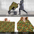 Hcpwzrf Bengal Tiger Jungle Baby Car Seat Cover & Nursing Cover - Breathable Stretch Multi-Use Cover for Breastfeeding