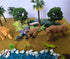 QuarenDen 49Pcs Rainforest Figures, Model Scenery Kit, Jungle Animals Figures, Model Trees and Animals, Boys and Girls