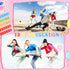 48 Pieces Silicone Wristband, 8 Colors Adjustable Rubber Band Wristbands for Party Gifts DIY