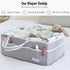 Lily Miles Baby Diaper Caddy - Organizer Tote for Infant Boy or Girl - Baby Shower Basket - Nursery Must Haves