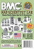 BMC Classic Mad Scientist Lab - 24pc Plastic Army Men Sci-Fi Accessory Playset