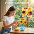 LUKHANG Sets 14+ (539 Flowers Building Blocks Botanicals Adults Technic, Sunflowers Flower Plants Collection Block