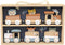 SPEEDY MONKEY Wooden Train Toy Set for Kids | Animal Train Playset