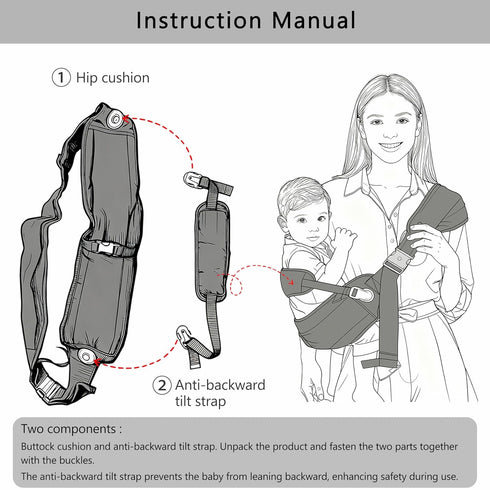 Smanlia 8-55lbs(Green) Baby Sling Carrier, Baby Carrier Newborn to Toddler Wrpas Carrier Essentials Safety, Portable