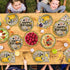 96 350GSM Set 24 Grencian PCS Handyman Tools Party Supplies Handyman Tools Party Plates Disposable Handyman Tools