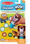 Melissa & Doug Sticker Wow! 24-Page Activity Pad and Sticker Stamper, 300