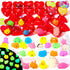 JOYIN 28 Packs Valentines Day Gifts for Kids, Glow Mochi Squishy Toys