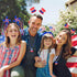 Moon Boat 12PCS Patriotic Head Boppers Headband - Star Uncle Sam Hat Balloons for 4th of July Party