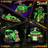 GLUISEUR 6-12, 5in1 732PCS Set Set STEM Robot Building Toys for Kids App & Remote Control STEM Tractor Frog Robot