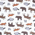 Hudson Baby Unisex Baby Changing Pad Cover, Animal Adventure, One Size