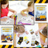 36 Set Sinmoe Piece Mini Activity Books for Kids' Parties, Includes Construction Trucks: Dump Trucks, Diggers, Cranes