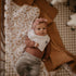 Parker Baby Muslin Blanket, 100% Soft Cotton Kids Reversible Quilt - Crib, Stroller, Tummy-Time