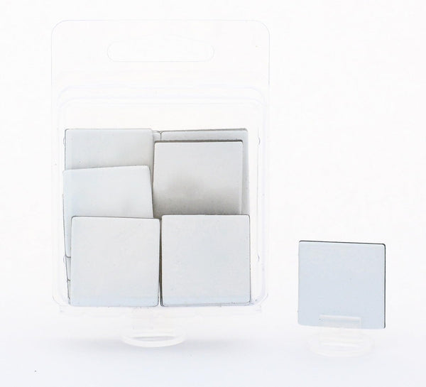Value Pack of 24 Dry Erase Reusable Blank 1" Square Board Game Chits Tiles Counters for DIY D&D