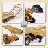 Set 1:40 1:55 3-8, Construction Carrier Trucks Toy Alloy Inertia Driving & Simulation Model Vehicles Toys, Including
