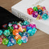 DND Dice Set, 10x7 (70 Pieces) Polyhedral Dice with Large Drawstring Bag for RPG MTG Table Game