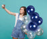Treasures Gifted Navy Blue Balloons, 72 Pack, 12 Inch Latex for Graduation Party Decorations
