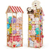 Edudif Stuffed Animal Storage, Space Saving Vertical Stuffed Animal Holder Wood, Easy