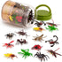 Terra by Battat 60pcs Insects & Bugs Toy Tube Mini Plastic Creepy