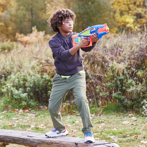 NERF DinoSquad Terrodak, 4 Blasting Foam Blasters, 12 Elite Dart Dinosaur Toys for Kids Outdoor Games