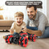 Red,1:24 4WD 360 6-12 Gesture RC Car High Speed Transform Stunt Car with Gesture & Remote Control, Rotation Drift