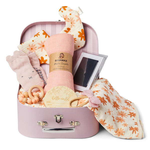 Baby Gift Set Girl - Unique Baby Shower Gifts & Newborn Essentials: