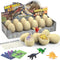 EARTH'SCODE Dinosaur Eggs, 12 Pcs Excavation Dig Kit, Dinosaur Toys for Kids, Party Gifts for Ages 6-12