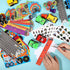 192Pcs Set BenLouis Monster Truck Party Favors Truck Car Birthday Stampers Stickers School Stationery Bulk for Kids