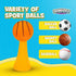 24-Pack IPIDIPI TOYS Jumpeez Sport Ball Rocket Poppers Jumping Spring Launcher Toys - Birthday Party Favors, Goodie Bag