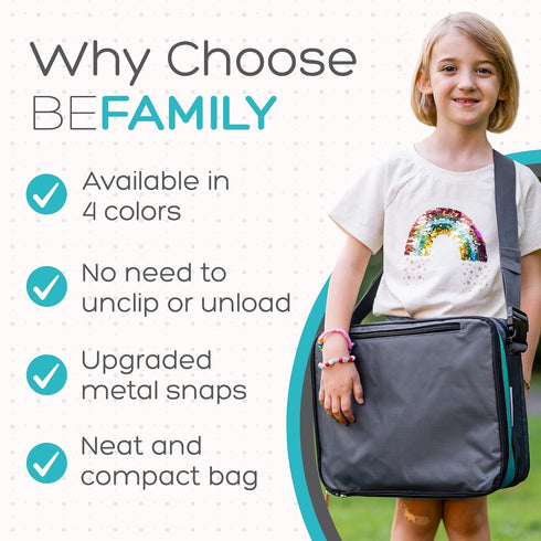 BE Family Travel Kids Car Seat Travel Tray, Car Accessories for Children, Car Seat Snack Tray, Traveling Essentials