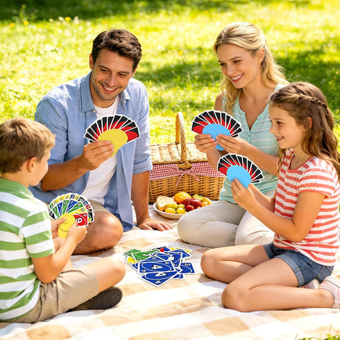 3 4 Pack (2 2 Tenyond Playing Card Holders for Little Hands Playing at Game Nights,Handheld Cards Game Accessory