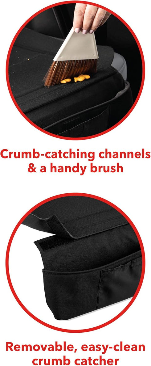 Skip Hop Universal Car Seat Protector - Clean Child Carseat Cover with Crumb Catcher