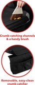 Skip Hop Universal Car Seat Protector - Clean Child Carseat Cover with Crumb Catcher