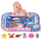 KooKooBaby Water Tummy Time Mat - Large Sensory Baby Water Mat for