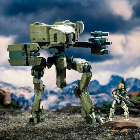 HALO Deluxe Figure - UNSC Mantis and Spartan EVA Armor Defense System, Build Out Your Universe