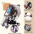 Bemece Stroller Rain Cover, Universal Baby Travel Weather Shield, Windproof and Waterproof